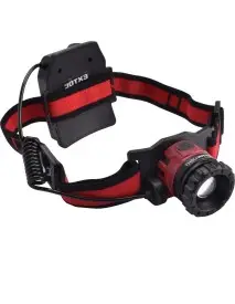Lanterna frontala, Extol, 10W CREE XPL, incarcare USB, functie Zoom, 43190