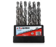 Set 25 burghie pentru metal, Tagred, cu diametre intre 1-13 mm, fabricate din otel HSS de inalta calitate.