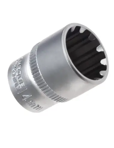 Set 13 chei tubulare, cu profil 1/4'', utilizate pentru strangerea sau slabirea suruburilor Torx, Spline.