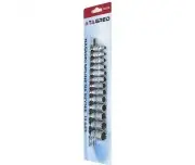 Set 13 chei tubulare, cu profil 1/4'', utilizate pentru strangerea sau slabirea suruburilor Torx, Spline.