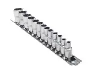 Set 13 chei tubulare, cu profil 1/4'', utilizate pentru strangerea sau slabirea suruburilor Torx, Spline.
