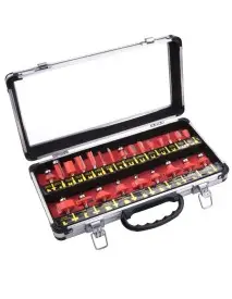 Set 24 freze pentru lemn, Extol, din SK, 8mm