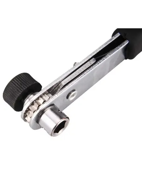 Trusa surubelnita cu clichet si biti, 23 buc, Extol, 1/4", 5-6mm, CrV