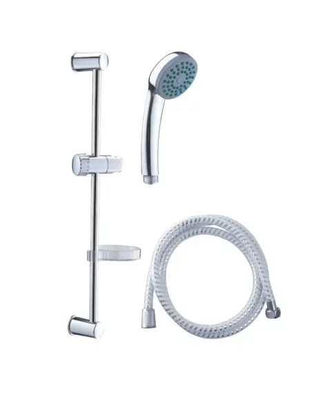Set de dus Extol, para dus, suport, furtun, suport sapun, tija, 150 cm, crom Set de dus Extol, para dus, suport, furtun, suport sapun, tija, 150 cm, crom