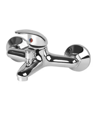 Baterie baie, Extol, pentru cada sau dus, cadru 9 cm, 150mm, crom