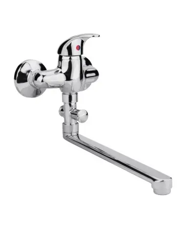 Baterie combinata Extol, cu pipa de 30 cm lungime cu supapa de dus Baterie combinata Extol, cu pipa de 30 cm lungime cu supapa de dus