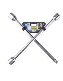 Cheie pentru roti in cruce, Extol, 17 - 19 - 21 mm, 1/2"