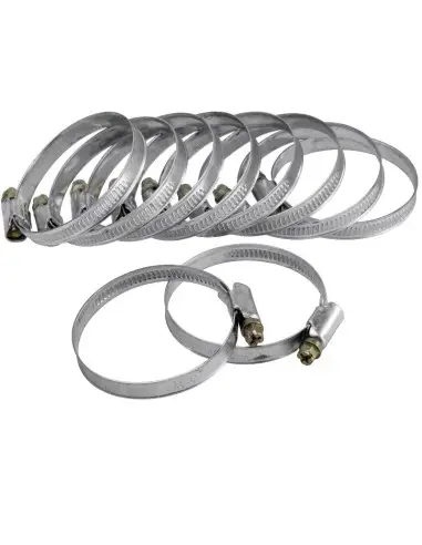 Set 10 coliere pentru furtun, Extol, inox, 50 - 70 mm Set 10 coliere pentru furtun, Extol, inox, 50 - 70 mm