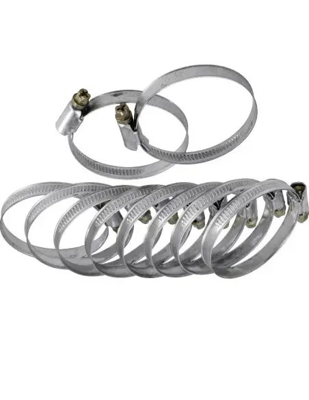 Set 10 coliere pentru furtun, Extol, inox, 50 - 70 mm Set 10 coliere pentru furtun, Extol, inox, 50 - 70 mm