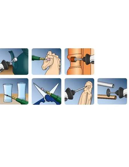 Set de 100 accesorii pentru polizor drept, Extol, 3,2 ax 3,2 mm Set de 100 accesorii pentru polizor drept, Extol, 3,2 ax 3,2 mm