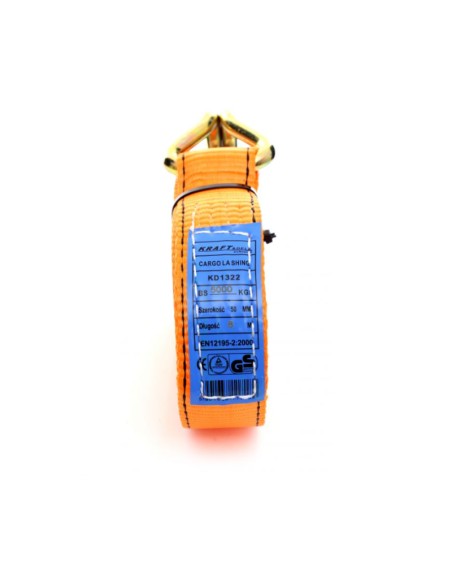 Chinga ancorare cu carlig, Kraft&Dele, 4 m, 5 tone Chinga ancorare cu carlig, Kraft&Dele, 4 m, 5 tone