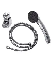 Set para dus, Extol, cu suport dus, furtun 150 cm, crom