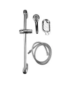 Set para dus, Extol, cu suport dus, furtun, suport sapun, bara 54 cm