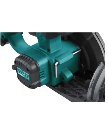 Fierastrau circular fara fir Extol, cu baterie 20 V Li-ion, 2000 mAh