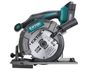 Fierastrau circular fara fir Extol, cu baterie 20 V Li-ion, 2000 mAh