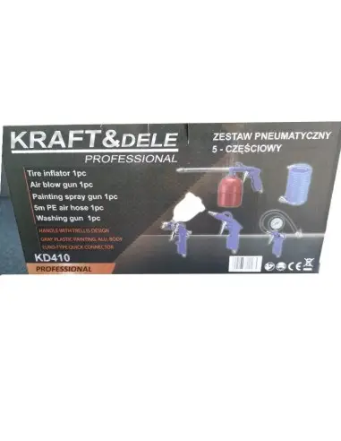 Set scule aer comprimat, Kraft&Dele,... Set scule aer comprimat, Kraft&Dele,...