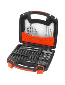 Set 75 piese burghie si biti, Extol Premium, HSS, CrV