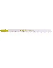 Set 5 lame ferastrau vertical, Extol Premium, 126 x 4,0 mm, HCS