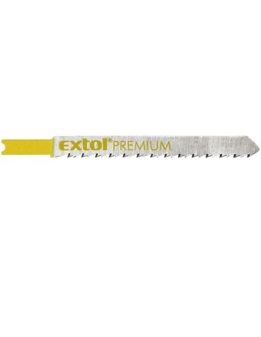 Set 5 lame ferastrau vertical, Extol Premium, 75 x 2,5 mm, HCS Set 5 lame ferastrau vertical, Extol Premium, 75 x 2,5 mm, HCS