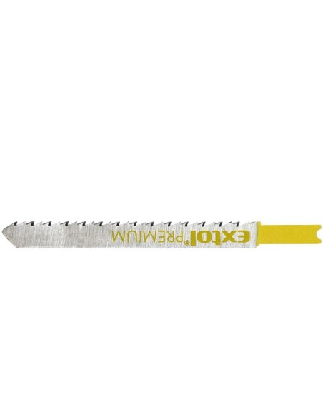 Set 5 lame ferastrau vertical, Extol Premium, 75 x 2,5 mm, HCS Set 5 lame ferastrau vertical, Extol Premium, 75 x 2,5 mm, HCS