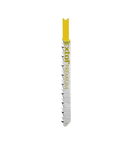 Set 5 lame ferastrau vertical, Extol Premium 75 x 4,0 mm, HCS Set 5 lame ferastrau vertical, Extol Premium 75 x 4,0 mm, HCS