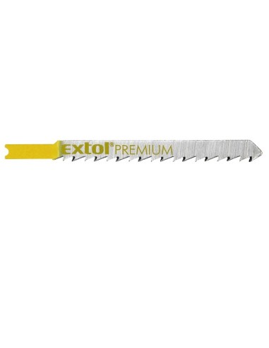 Set 5 lame ferastrau vertical, Extol Premium 75 x 4,0 mm, HCS Set 5 lame ferastrau vertical, Extol Premium 75 x 4,0 mm, HCS
