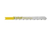 Set 5 lame ferastrau vertical, Extol Premium 75 x 4,0 mm, HCS