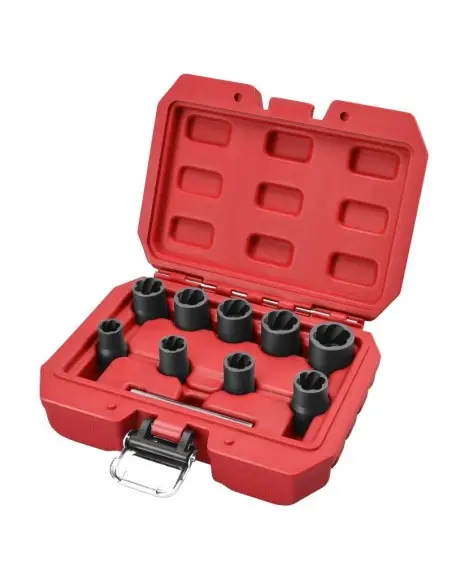 Trusa adaptoare de impact 3 / 8 ", Extol Premium, 10 - 19 mm, CrMo Trusa adaptoare de impact 3 / 8 ", Extol Premium, 10 - 19 mm, CrMo