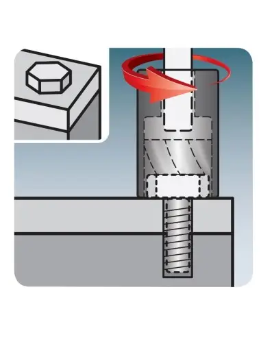 Trusa adaptoare de impact 3 / 8 ", Extol Premium, 10 - 19 mm, CrMo Trusa adaptoare de impact 3 / 8 ", Extol Premium, 10 - 19 mm, CrMo