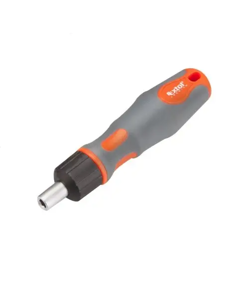 Set surubelnita cu clichet 1/4" si biti Extol, 3 - 65 mm, 25 piese Set surubelnita cu clichet 1/4" si biti Extol, 3 - 65 mm, 25 piese