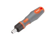 Set surubelnita cu clichet 1/4" si biti Extol, 3 - 65 mm, 25 piese