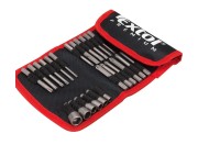 Set surubelnita cu clichet 1/4" si biti Extol, 3 - 65 mm, 25 piese