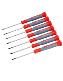 Set 7 surubelnite de precizie, Extol Premium, 1 - 3 mm din Cr-V