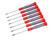 Set 7 surubelnite de precizie, Extol Premium, 1 - 3 mm din Cr-V