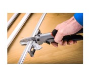 Cleste multifunctional unghiular, Extol Premium, pentru taiat plastic, 240 mm