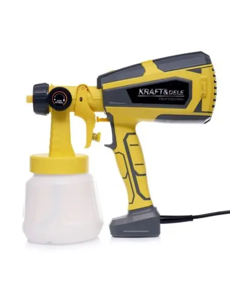 Pistol de vopsit electric, Kraft&Dele, 500 W, 1000 ml, 1650 l/min