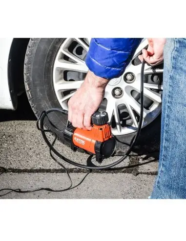 Compresor auto portabil, Extol Premium, 12 V, 6.9 bar