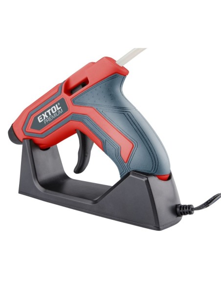 Pistol lipit, Extol Premium, cu topire la cald, 4 V Li-ion, 1500 mAh