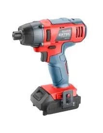Cheie de impact, Extol Premium, 1/4 ", cu baterie SHARE20V, Li-ion, 2000 mAh