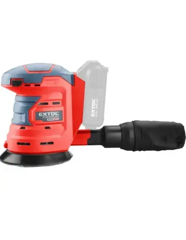 Polizor excentric, Extol Premium, 125 mm, SHARE20V, fara baterie si incarcator Polizor excentric, Extol Premium, 125 mm, SHARE20V, fara baterie si incarcator