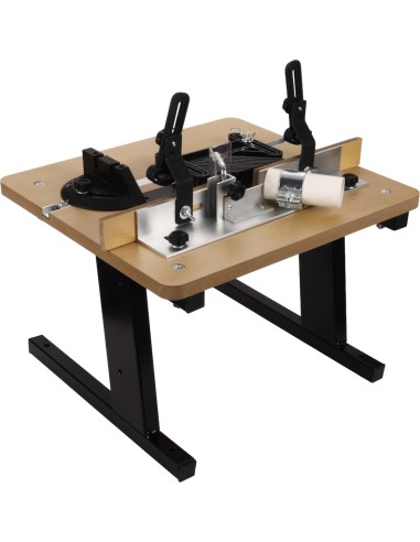 Masa pentru freza de lemn, Kraft&Dele, blat 430x440 mm, ghidaj reglabil, KD12694