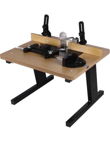 Masa pentru freza de lemn, Kraft&Dele, blat 430x440 mm, ghidaj reglabil, KD12694