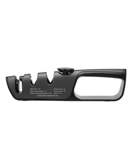 Ascutitor cutite si foarfece, Kraft&Dele, 3 in 1, unghi reglabil 14-24 grade, KD12696
