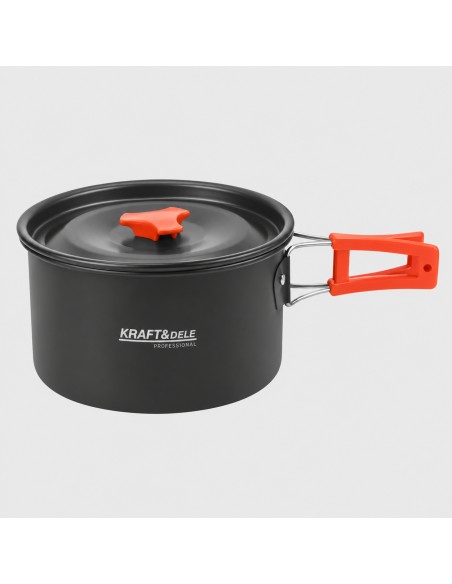 Set vase camping 14 piese Kraft&Dele KD4403