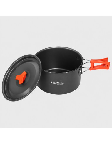 Set vase camping 14 piese Kraft&Dele KD4403