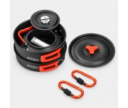 Set vase camping 14 piese Kraft&Dele KD4403