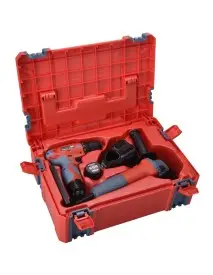 Masina de gaurit 12V si polizor unghiular, Extol Premium, 125 mm, 750 W, Li-ion