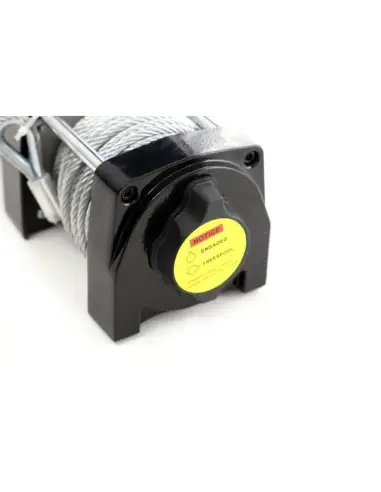 Troliu electric, Kraft&Dele, 12 V, 1361 kg, cu telecomanda