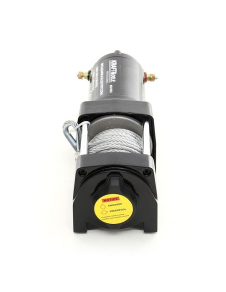 Troliu electric, Kraft&Dele, 12 V, 1361 kg, cu telecomanda