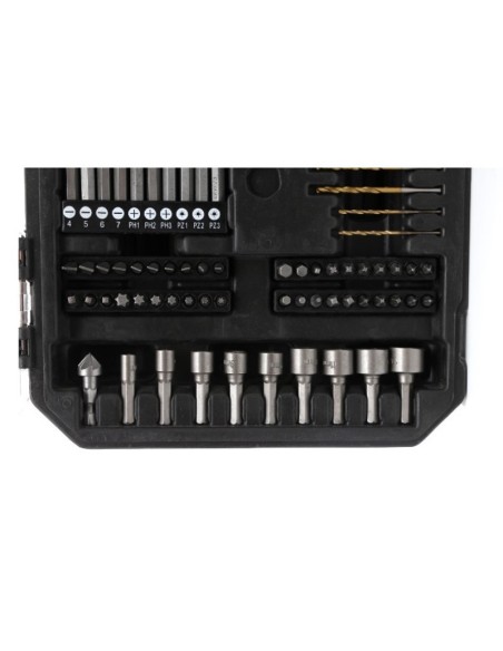 Set burghie si biti, Kraft&Dele, otel Cr-V, 81 piese